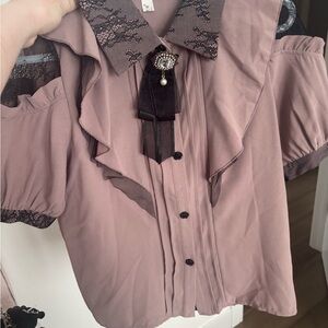 jirai rojita blouse taobao dupe